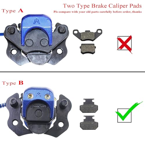 PRO BAT ATV Hydraulic Disc Brake Kit with 158mm/6.22" Disk Brake Rotor - color: Black