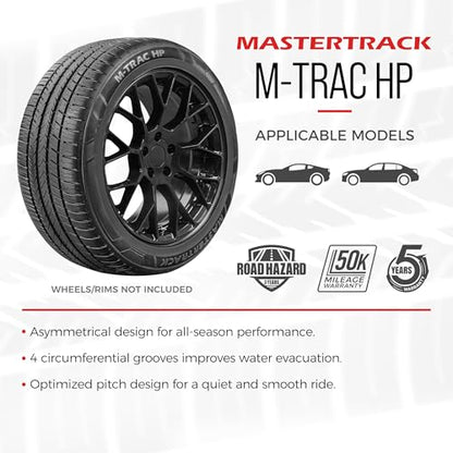 Set of 2 Mastertrack M-TRAC HP 215/45R17 91W XL High Performance Tires - size: 215/45R17