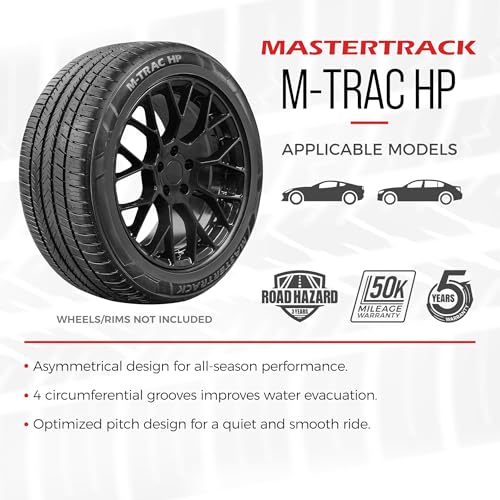 Set of 2 Mastertrack M-TRAC HP 245/40R18 97Y XL High Performance Tires - size: 245/40R18