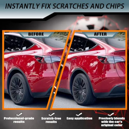 (Red Multi-Coat PPMR) Touch up Paint for Tesla Model Y/3/X/S - color: Car Touch up Paint(Red Multi-Coat(PPMR)) Compatible with Tesla Model Y/3/X/S