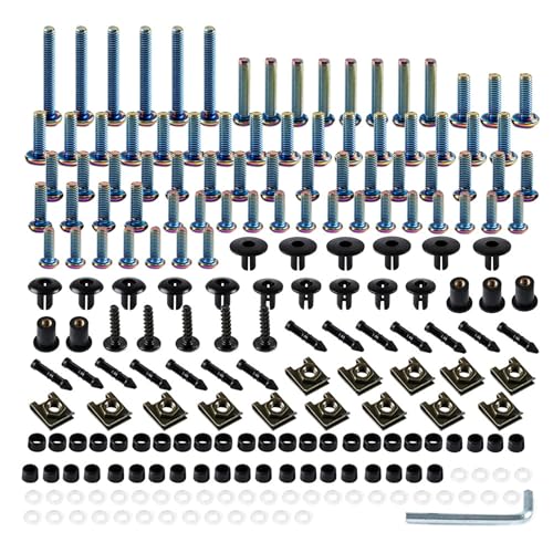 Fairing Bolt Kit for Honda CBR1000RR 2004 05-2011 Body Kits Screws-Rainbow - color: Rainbow