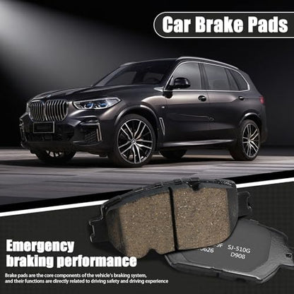 D908 Front Ceramic Brake Pads Kit Fit For Toyota Camry 2002-2006, For Lexus GS300 2006, For Lexus IS250 2009-2015 - style: HZ908