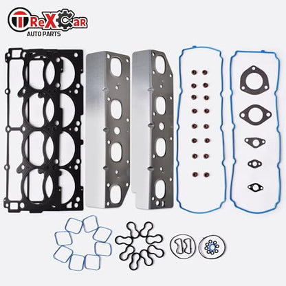 MDS Camshaft Lifters w/Head Gasket Set Fits for 2009-2016 Dodge Ram 1500 5.7L Hemi Engine Part# 53022263AF 53021728AE 53021726AE - color: MDS Cam Kit
