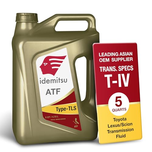 Idemitsu ATF Type TLS (T-IV) Transmission Fluid – 5 Quart - size: 5 Quart, style: 1 Pack