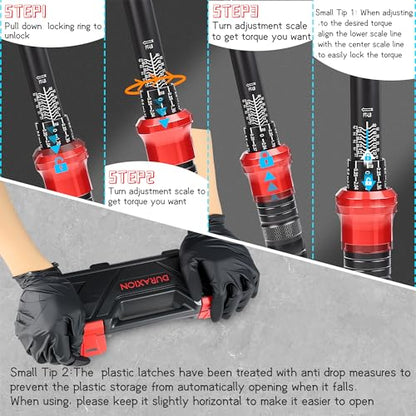 3/8-Inch Drive Torque Wrench 5-50ft.lb/6.8-67Nm - size: 3/8" 1PC