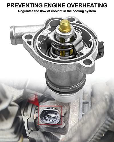 902-808 Aluminium Engine Coolant Thermostat Housing Assembly Fit for Chevy