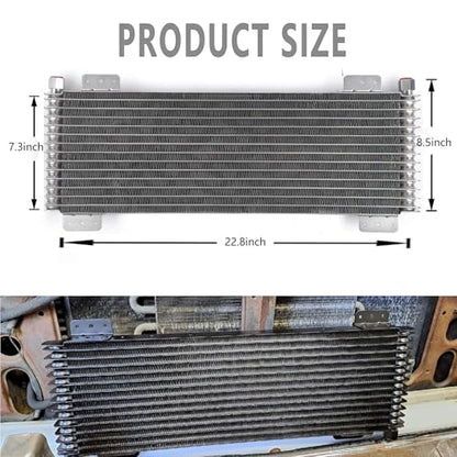 40k Transmission Oil Cooler LPD47391,Silver - color: Silver