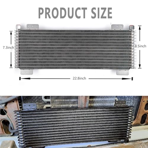40k Transmission Oil Cooler LPD47391,Silver - color: Silver