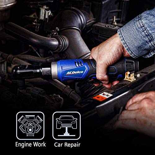 ACDelco ARW1209-K14 G12 Series 12V Li-ion Cordless 3/8” Rachet Wrench & Impact Wrench Combo Tool Kit