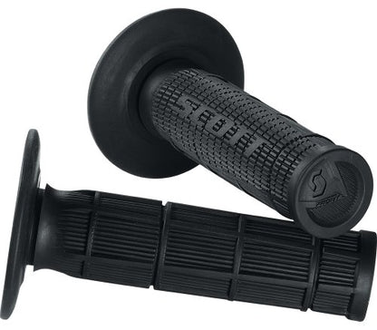 Scott Sports 233927-0001 Black Radial Half Waffle Motorcycle Grips - color: Black