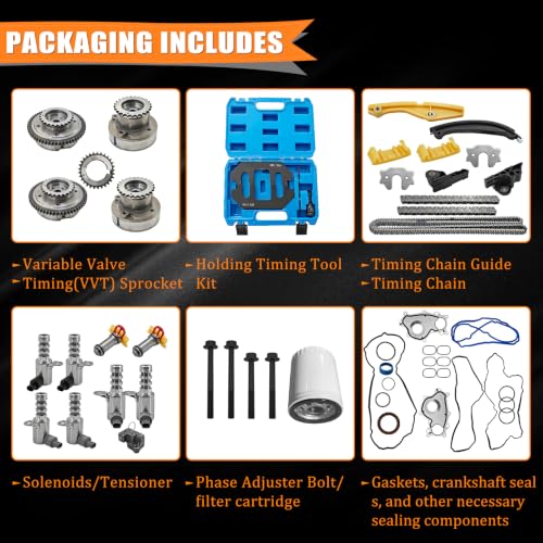 LUFT MEISTER 3.5L Timing Chain Kit Fits for Ford F150 Ecoboost 2013-2016