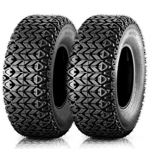 MaxAuto 25x8-12 Hilly Lawn ATV Tires, 25x8x12 Mud Sand Off-Road Tire, 17MM Deep Tread, 6PR Tubeless, 2 Pack - size: 25x8.00-12