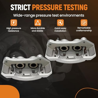 maXpeedingrods for 18-B4891 18B4890 Front Disc Brake Calipers for Dodge Ram - size: 18B4891+18B4890