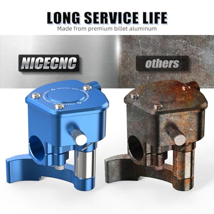 NICECNC Gas Lever Control Kit Throttle Assembly, Blue - color: Blue