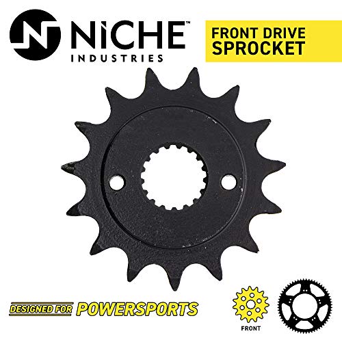 NICHE Drive Sprocket Chain Combo for Honda Sportrax 400 TRX400EX Front 15 Rear 38 Tooth 520V O-Ring 94 Links - size: O-Ring Chain