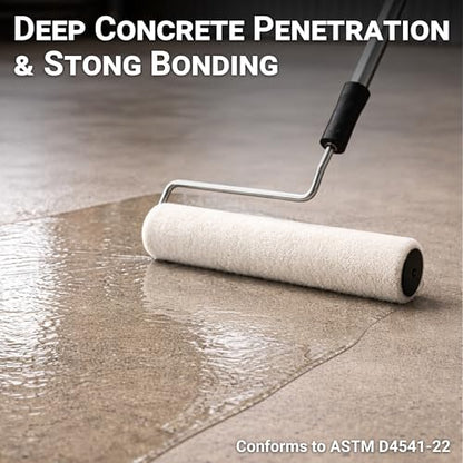 2-Part Epoxy Primer, Concrete Primer for Floors, 1.5 Gallon Kit