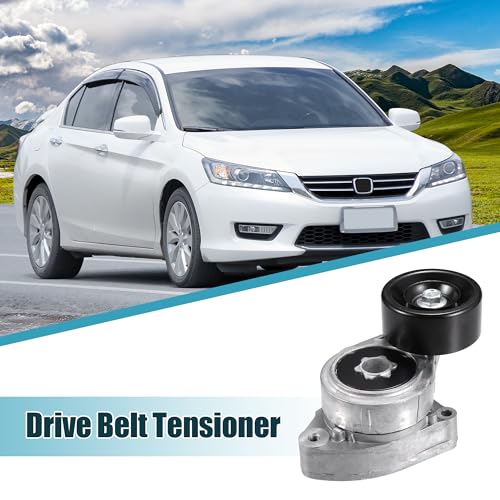 uxcell Drive Belt Tensioner Pulley Assembly for Honda Accord 2003-2007 for Honda Civic CR-V for Acura TSX CSX RDX ILX AC Serpentine Belt Tension No.31170RAAA01/31170PNA023