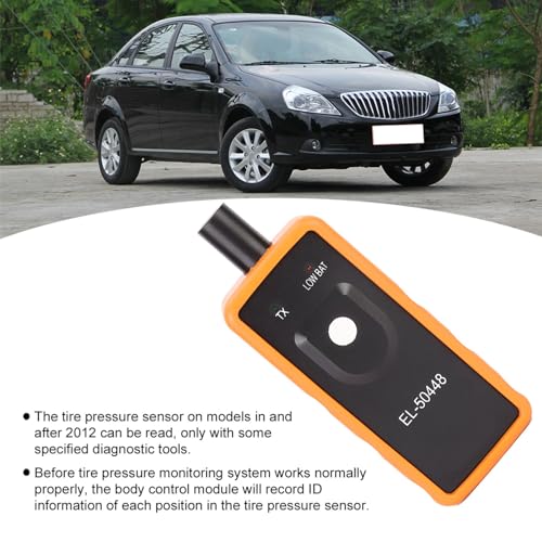Upgraded TPMS Programming Tool, Universal EL-50448 TPMS Tool, Tire Sensor Programmer, Tire Pressure Monitor Sensor System Activation and Reset for Monitoring Scan