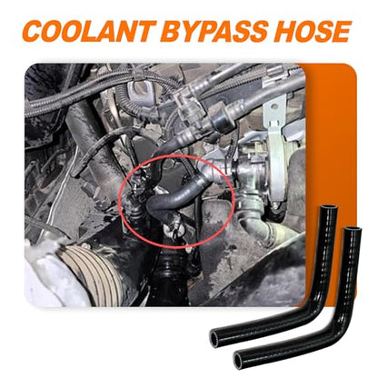 2Pcs 5/8'' (16mm ID) 90 Degree Elbow Heater Hoses