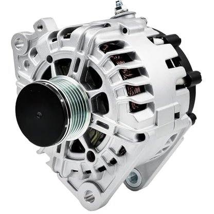 Alternator Replacement New 2.5L for Nissan 2007-2012 Altima, 2007 2008 2009 2010 2011 2012 Sentra, 2011-2013 Rogue, 2014 2015 Rogue Select L4, 400-40102 AL2407X 23100-JA02A AVA0074 TG12C032
