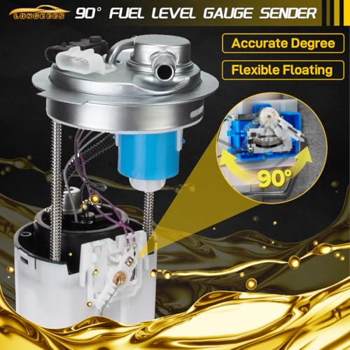 Electric Fuel Pump Assembly FIT 2004–2007 Dodge Durango, 2007 Chrysler Aspen 3.7L 4.7L 5.7L – Replace OE# E7184M, P76267M, FG1082, SP7037M, F3195A, 5135549AA - color: E7184M
