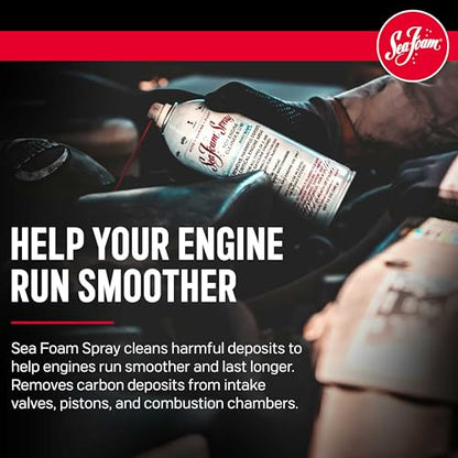 Sea Foam Spray Upper Engine Cleaner and Lube, SS14, 14 oz, Pack of 6 - size: Pack of 6