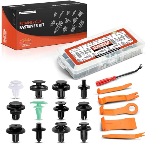A-Premium 115PCS Fastener Retainer Clip Kit Compatible with Subaru