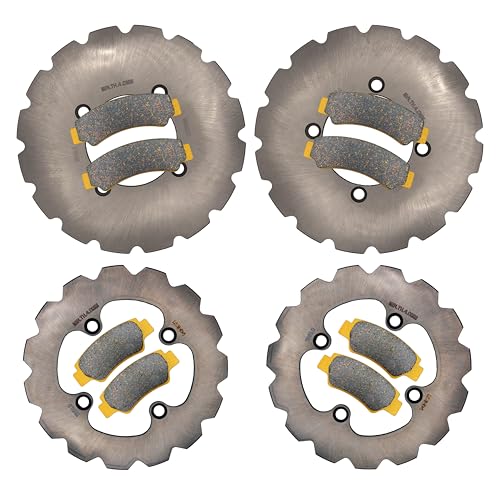 Traild Ceramic Brake Pad & Rotor Kit for CFMoto UForce 2022-2026 Full Set - style: 6-Seater Ceramic Pad & Rotor Set