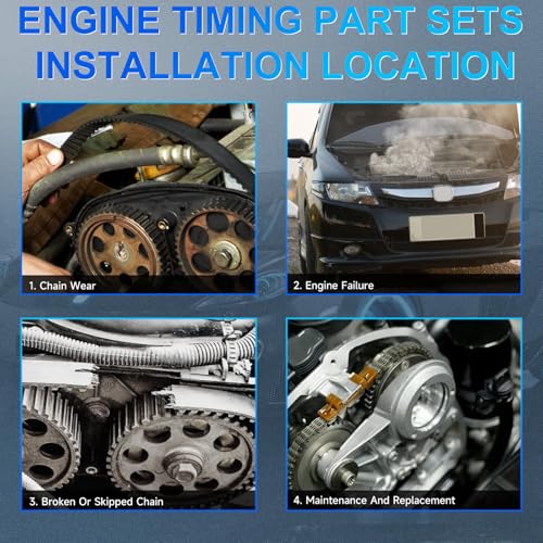 4.7L Engine Timing Chain Kit w/Water Pump Oil Pump Fits for Dodge