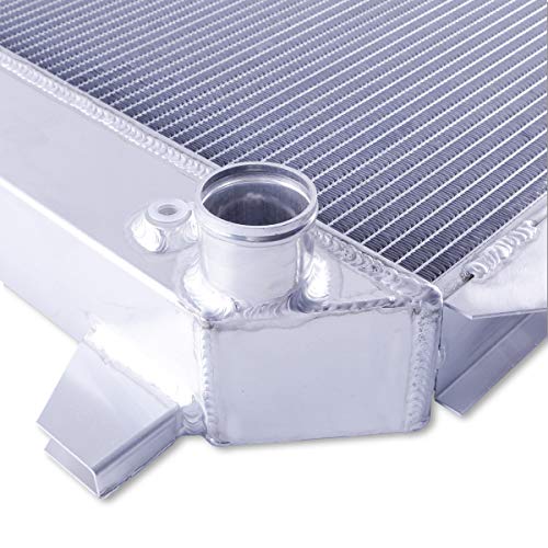 3 Row Cooling Aluminum Radiator for 1985-1997 Fo rd Bro nco F150 - size: 22