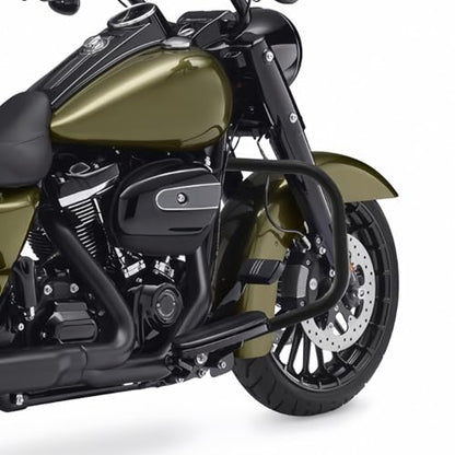 TCT-MOTORPARTS 1-1/4" Engine Guard Crash Bar Fit For Harley Touring Road Electra Glide Road King Street Glide Tri Glide Ultra Limited 2009-2024 Sand Black - color: Sand Black