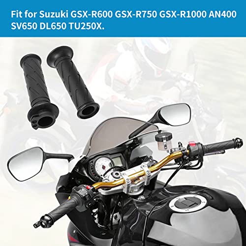 Motoparty Replace for 57110-29G02-291 57211-22D02-291 Handlebar Grips