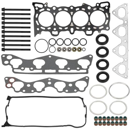 IRONTEK Head Gaskets Kits HS54234 fit for Honda (1996-1997 Civic del Sol S/Civic del Sol Si) Head Gasket Sets #HS9915PT-1 - size: HS9915PT-1