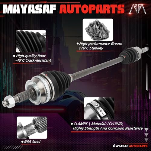 66-3108 66-3109 Front CV Axle Shaft Assembly - size: 60-3109*1&60-3108*1