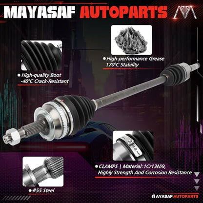 66-3108 66-3109 Front CV Axle Shaft Assembly - size: 60-3109*1&60-3108*1