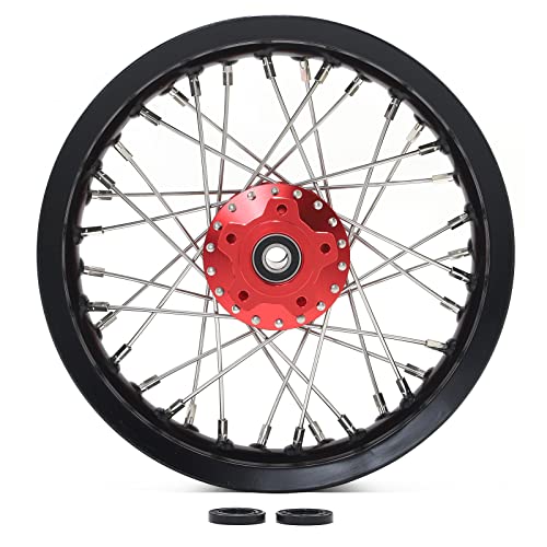 TOFR CNC 14" Rear Wheel Rim for Talaria Sting R MX3 / R MX4 / XXX / X3 Pro - color: Red, size: 14" Rear