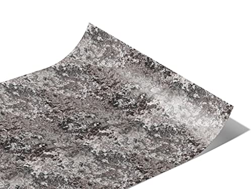 Rwraps Blotted Cement Rust Matte Vinyl Film Wrap 59in x 1ft Vinyl Vehicle Car Film Sheet Roll - color: Blotted Cement Rust Matte, size: 59in x 1ft W/ Application Card