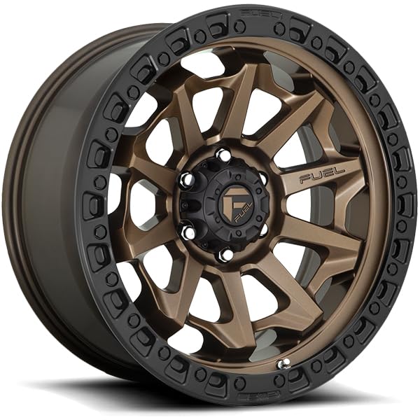 FUEL OFF-ROAD COVERT 15X8 5X5.5 3.75-19mm MATTE BRONZE BLACK BEAD RING - D69615808537 - color: MATTE BRONZE BLACK BEAD RING, size: 15X8, 5X5.5, 3.75, -19mm