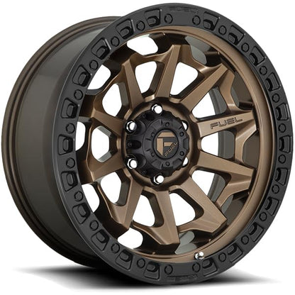 FUEL OFF-ROAD COVERT 15X8 5X5.5 3.75-19mm MATTE BRONZE BLACK BEAD RING - D69615808537 - color: MATTE BRONZE BLACK BEAD RING, size: 15X8, 5X5.5, 3.75, -19mm