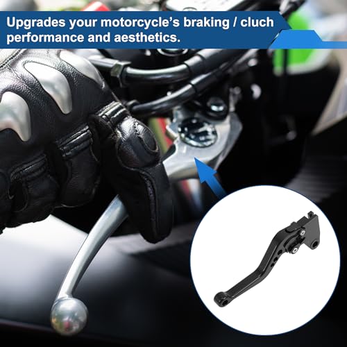 Short Brake Clutch Levers for Triumph Tiger 800 XC/XCX 2015-2018 - color: Black
