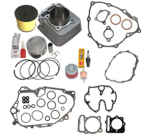 BIG BORE CYLINDER PISTON RINGS TOP END KIT FITS HONDA XR400R XR 400R 440cc 96 98 99 00 01 02 03 04