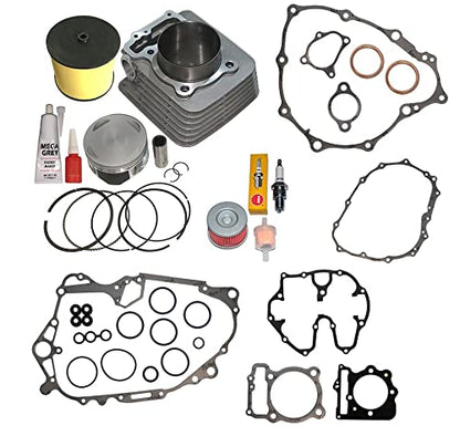 BIG BORE CYLINDER PISTON RINGS TOP END KIT FITS HONDA XR400R XR 400R 440cc 96 98 99 00 01 02 03 04