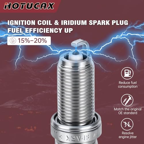 UF510 Ignition Coils & Spark Plugs Tune Up Kit, 8 Pack - size: UF510 & Spark Plugs