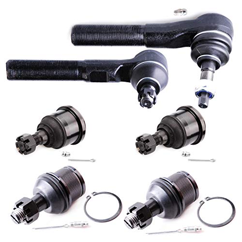 SCITOO Suspension Kit Fit 2006-2008 for Dodge Ram 1500 4WD Ball Joint 6pc - color: As Shown, size: medium