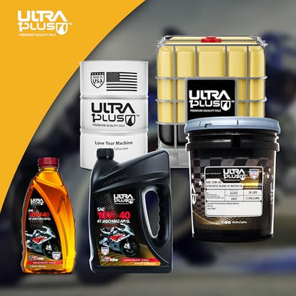 4T 10W-40 Synthetic Blend Motorcycle Oil JASO MA2 API SL 1 Quart - size: 1 Quart
