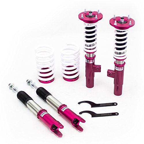 Godspeed MSS0142-D compatible with Lincoln MKS 2010-12 MonoSS Coilovers Suspension Lowering Kit