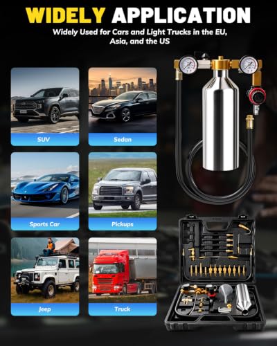 Fuel Injector Cleaner Kit, 1000ml 150PS Non-Dismantle Automotive Tool