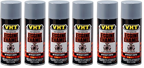 Vht High Temperature Engine Enamel Light Gray Primer 11 Oz. Aerosol - Lot of 6