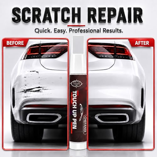 Touch Up Paint Pen for Tesla Model 3/Y/S/X (Quicksilver(PN00))–Exact Color Match Car Paint Scratch Repair, 2-in-1 Brush & Pen, DIY Chip & Scratch Fix,Automotive Scratch Repair Pen - color: Quicksilver(PN00)