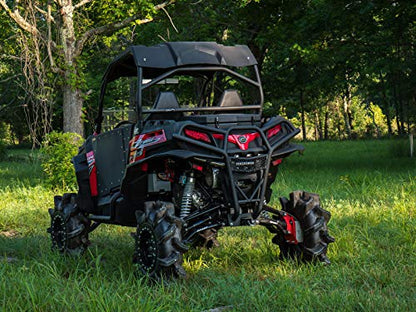 SuperATV Water Resistant Rear Insulated Cooler/Cargo Box for 2014+ CFMOTO ZForce 800 EX | 2017+ 1000 | Sealed Lid Keeps Ice in and Mud Out | Built-in Threaded Drain Plug | Heavy-Duty Latches